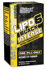 Cargar imagen en el visor de galería, NUTREX LIPO 6 BLACK INTENSE 120 CAPS