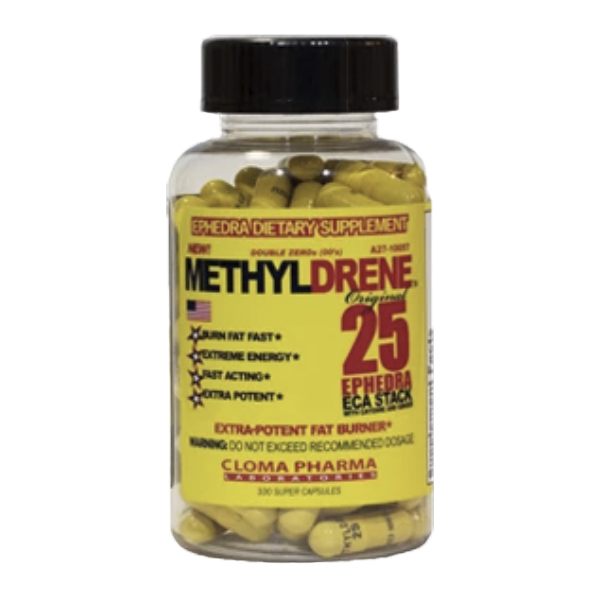 CLOMAPHARMA METHYLDRENE AMARILLO 100 CAPS