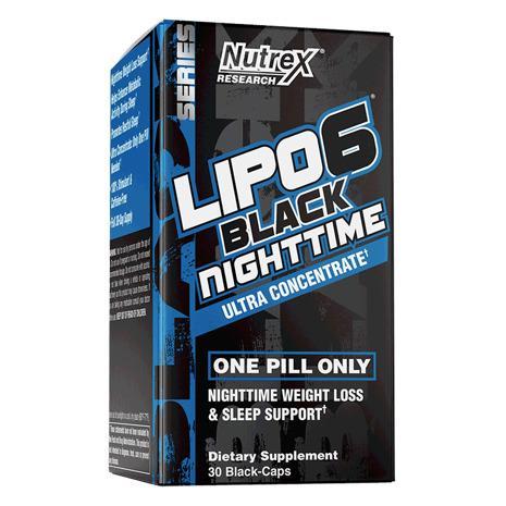 NUTREX LIPO 6 BLACK NIGHTIME UC 30CAPS