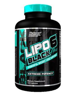 NUTREX LIPO 6 BLACK HERS