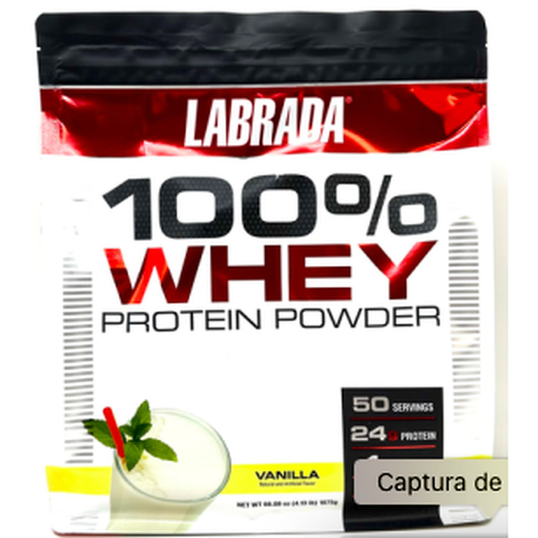 LABRADA 100% WHEY 4.13 LBS FRESA