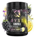 RYSE PRE WORKOUT GODZILLA 40 BLACKBERRY LIMONADE