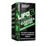 Cargar imagen en el visor de galería, NUTREX LIPO 6 BLACK CLEANSE &amp; DETOX 60CAPS
