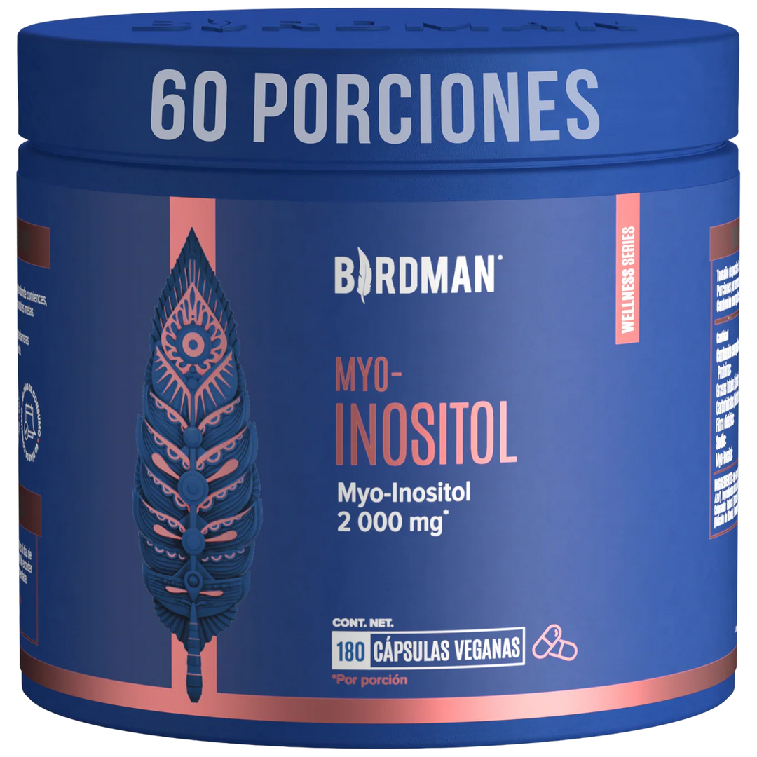 BIRDMAN Myo-Inositol - 180 Cápsulas - 60 Porciones