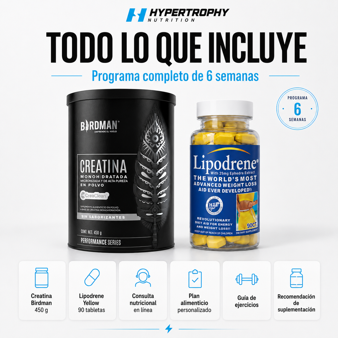 Programa Transformación Verano 6 Semanas | Nutrición, Entrenamiento y Suplementación